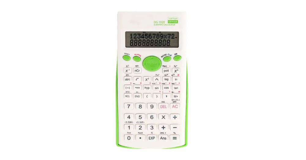 Spirit DG-1020 számológép zöld színben Csak ma