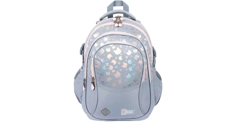 St.Right Silver Cats iskolatáska, hátizsák BP01 43×32×21 cm Legjobb ár