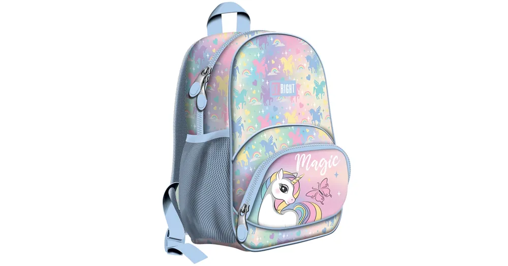 Biztonságos fizetés St.Right Magic Unicorn ergonomikus iskolatáska, hátizsák BP-70