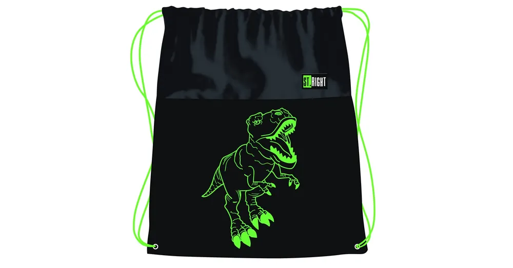 St.Right T-Rex dinoszaurusz mintás tornazsák, sportzsák 43×32 cm Legjobb ár