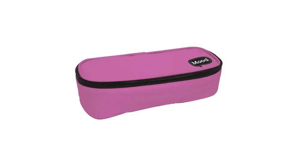 Mood Pink színű, ovális cipzáras tolltartó 22×10×5 cm Biztonságos fizetés