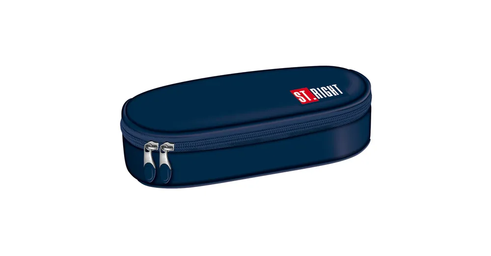 St.Right Navy Blue ovális tolltartó PC01 23×9,5×6 cm Szezonális akció