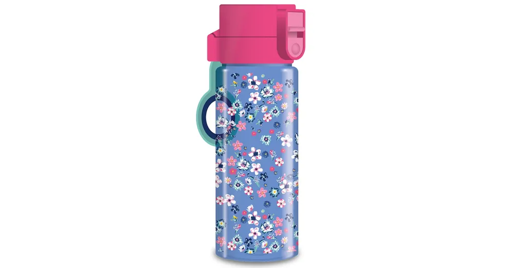 Legnépszerűbb Ars Una Pearl Blossom Blue virágos BPA mentes kulacs 475ml