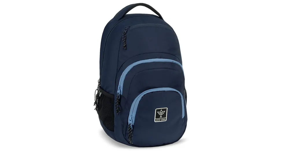 Ars Una Navy sötétkék AU-2 iskolatáska, hátizsák 32×46×22 cm Vedd meg most
