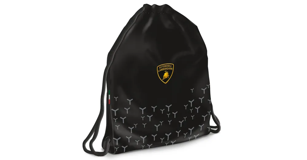 Ars Una Lamborghini fekete tinédzser tornazsák, sportzsák 37,5×46 cm Vásárlói kedvenc