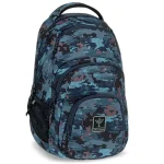 Vedd meg online Ars Una Hyde kék terepmintás AU-2 iskolatáska, hátizsák 32×46×22 cm
