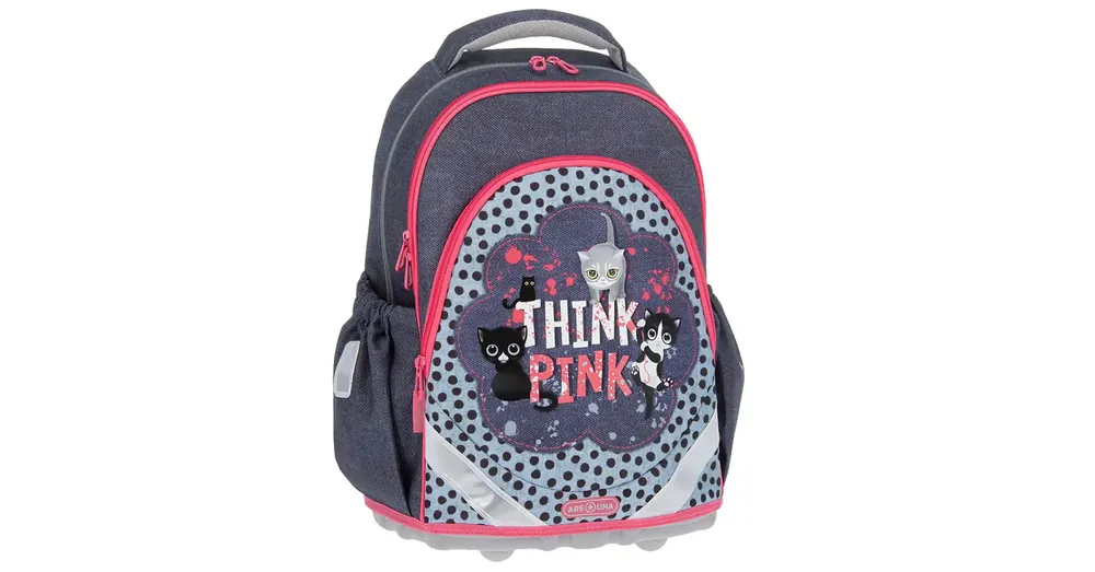 Biztonságos fizetés Ars Una Think-Pink anatómiai iskolatáska, hátizsák 33×42×21 cm