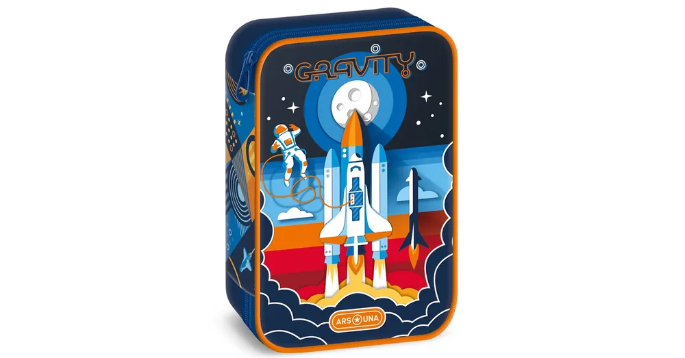 Ars Una Gravity űrhajós többszintes tolltartó 15,5×22,5×4,5 cm Alacsony ár