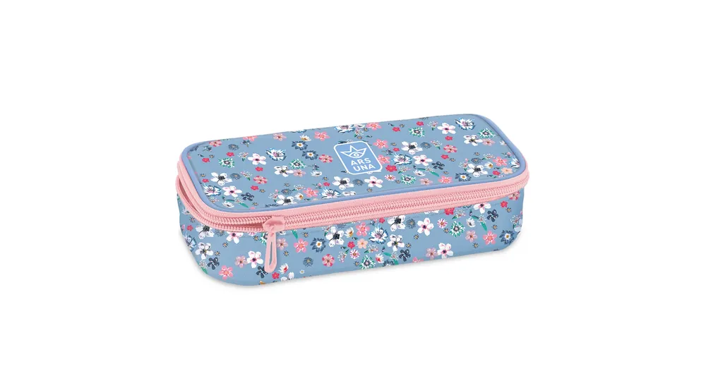 Ars Una Pearl Blossom Blue virágos tinédzser tolltartó 22,5×6x11,5 cm Vedd meg most