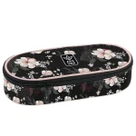 Akciós ár Ars Una Flowery Black ovális tolltartó 23×5,5×9 cm