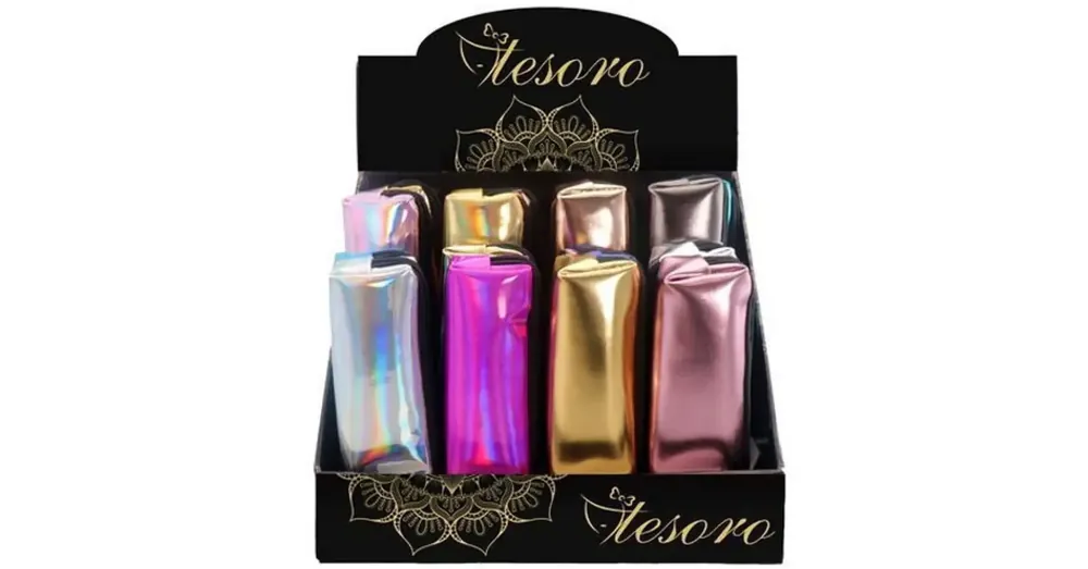 Tesoro Mirror hengeres tolltartó tízféle változatban 19×4x5 cm Expressz kézbesítés