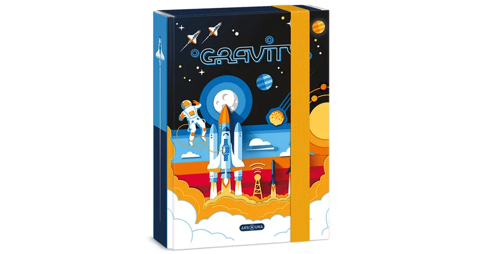 Kedvezményes ár Ars Una Gravity űrhajós füzetbox A/5