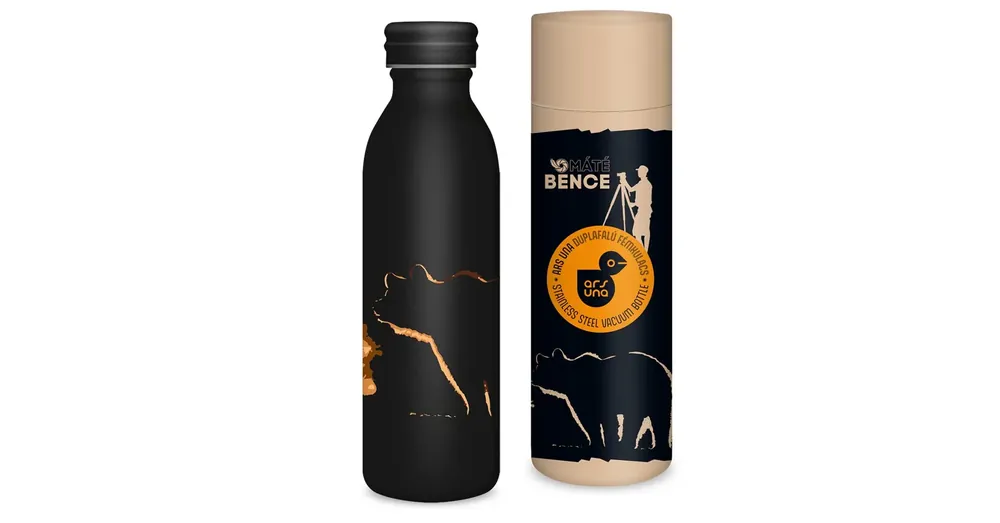 Outlet Ars Una Máté Bence – Medve duplafalú fém kulacs díszdobozban 600ml