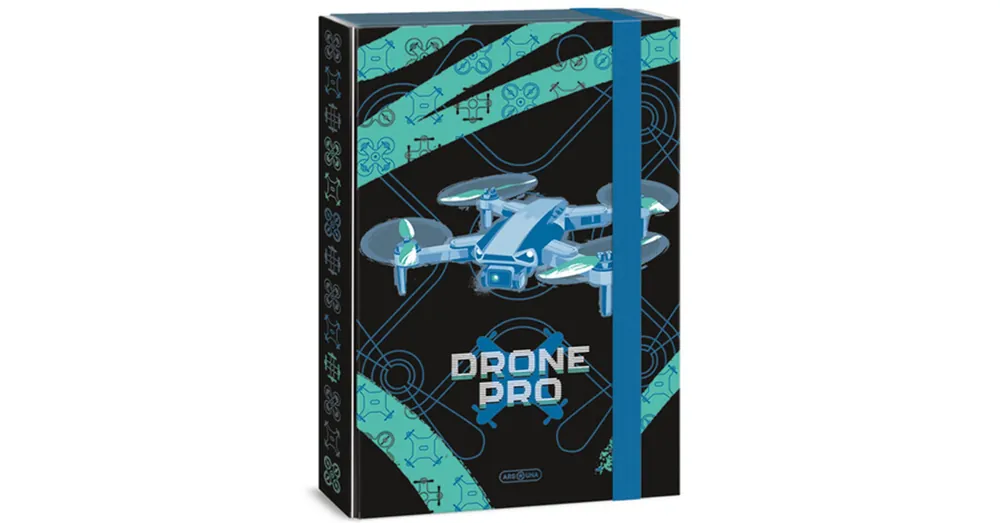 Outlet Ars Una Drone Pro gumis füzetbox A/4-es