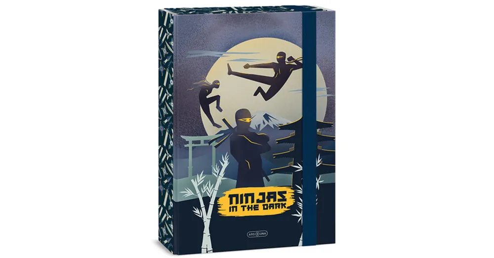 Ars Una Ninjas in the dark gumis füzetbox A/4 Akció