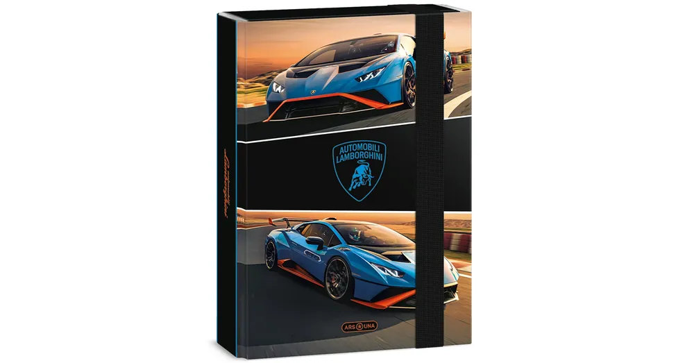 Alacsony ár Ars Una Lamborghini gumis füzetbox A/5