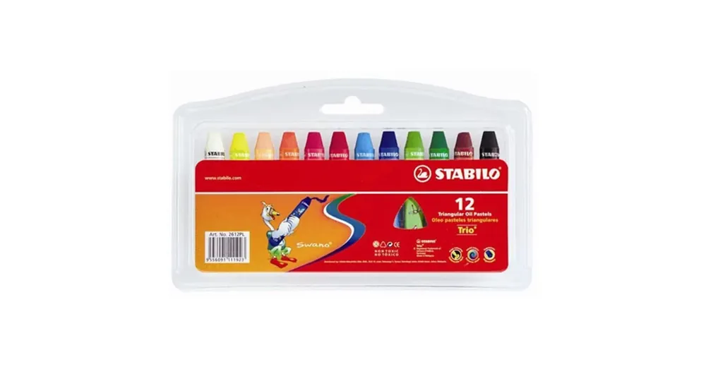 Stabilo Trio olajpasztell kréta szett 12 db-os Azonnal elérhető