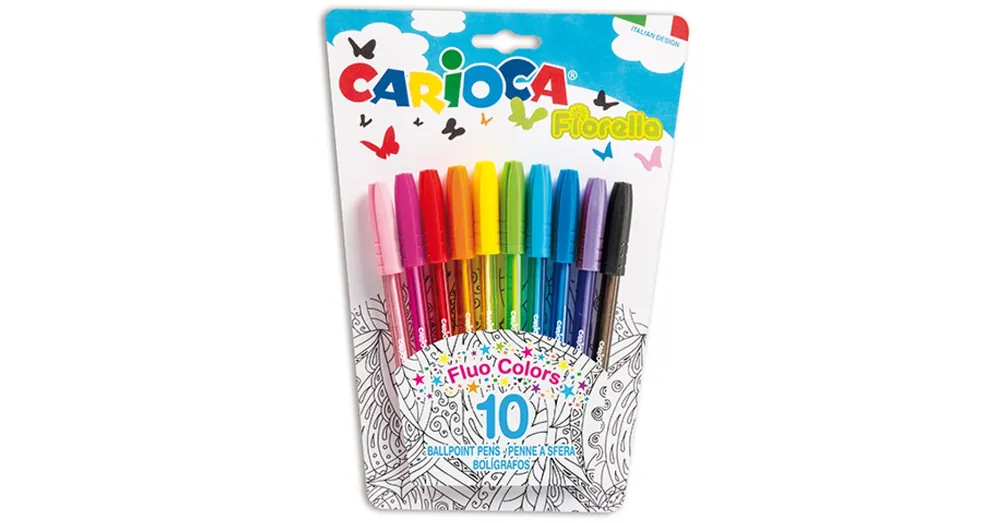 Fiorella színes golyóstoll 10 db-os készlet – Carioca Szuper ajánlat