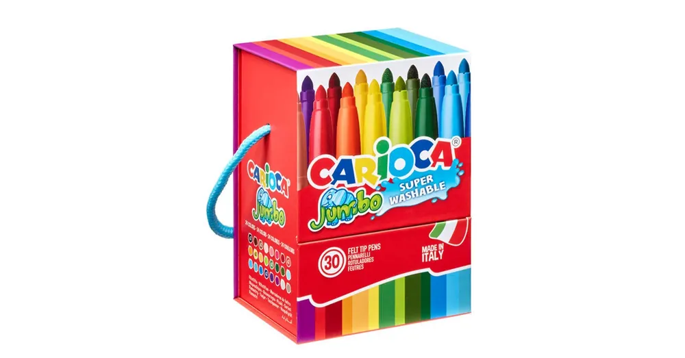 Kedvezményes ár Jumbo 30 db-os lemosható filctoll szett – Carioca