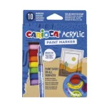 Kedvezményes ár Acrylic Akril marker 10 db-os szett – Carioca