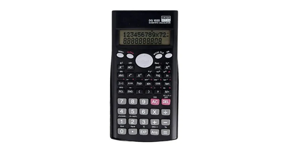 Spirit DG-1020 számológép fekete színben Legnépszerűbb