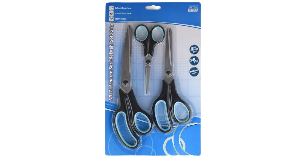 Spirit Soft Grip 3 db-os olló szett Gyors szállítás
