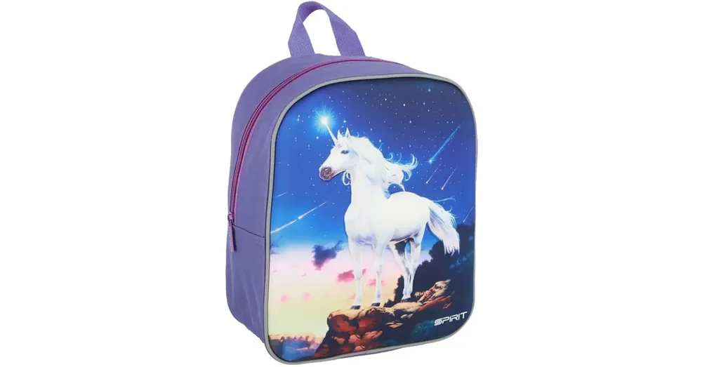 Utolsó esély Spirit Egyszarvú 3D mintás ovis lekerekített hátizsák 30×25×12 cm