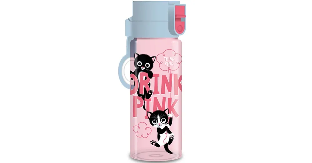 Szuper akció Ars Una Think Pink rózsaszín BPA-mentes kulacs 475ml