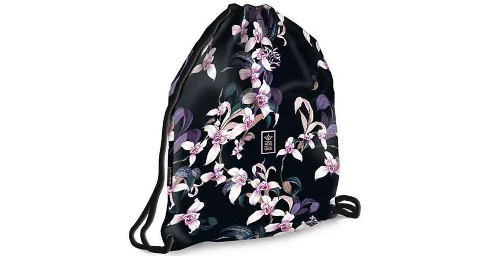Prémium Botanical Orchid tinédzser tornazsák, sportzsák 32×42 cm