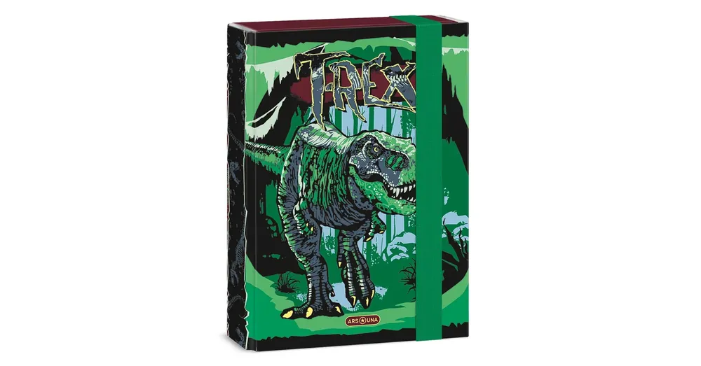 Ars Una T-Rex mintás A5 füzetbox 16×22×3,5 cm Azonnali szállítás