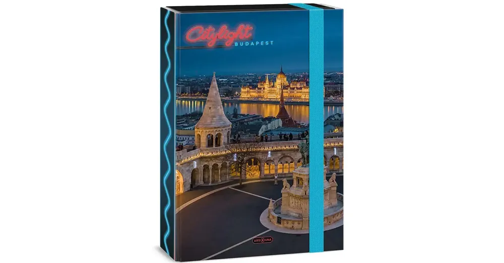 Ars Una Citylight Budapest A/4 füzetbox Alacsony ár