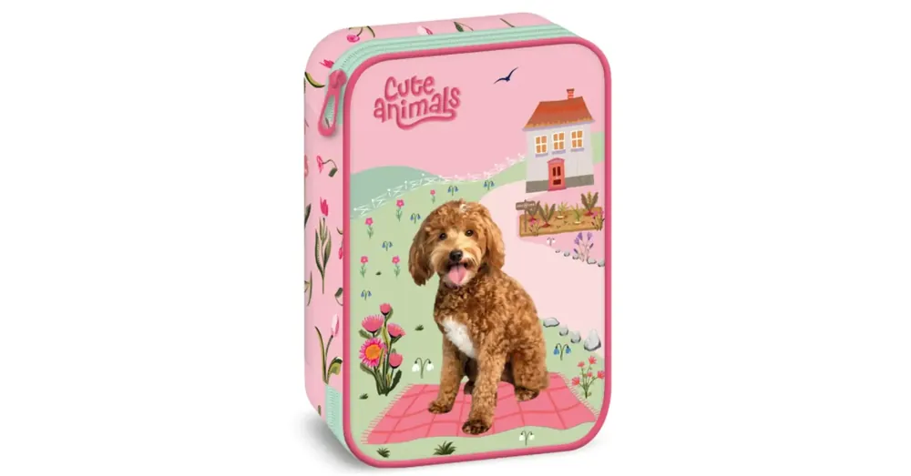 Ars Una Cute Animals Doggie többszintes tolltartó Azonnal elérhető
