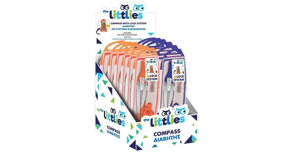 The Littlies körző készlet zárral kétféle változatban 1 db Utolsó esély