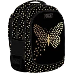 Vedd meg online Luna Must pillangós fekete hátizsák 3 rekeszes 32×18×43 cm