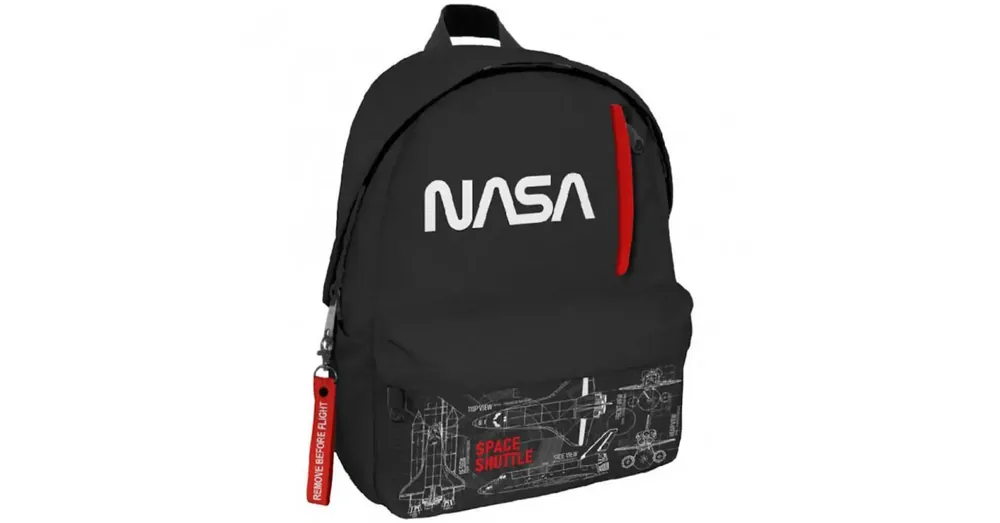 Luna Must Team NASA Space Shuttle iskolatáska, hátizsák – 1 rekeszes, 32×17×42 cm Legkelendőbb