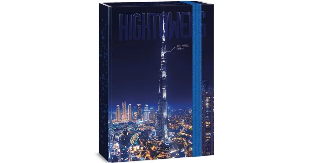 Csak ma Ars Una Hightower Burj Khalifa A/4 füzetbox
