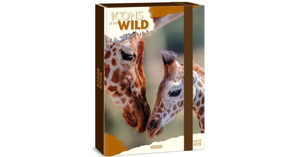 Ars Una Icons of the Wild Giraffes A/4 füzetbox Rendeld meg most