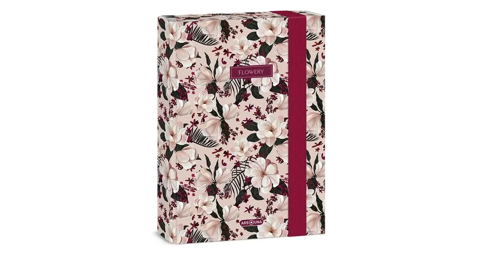 Ars Una Flowery Pink A/5 füzetbox Biztonságos fizetés