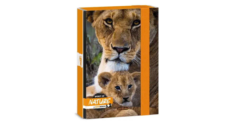 Vedd meg online Ars Una Máté Bence Spirit of Nature – Oroszlános füzetbox A/5