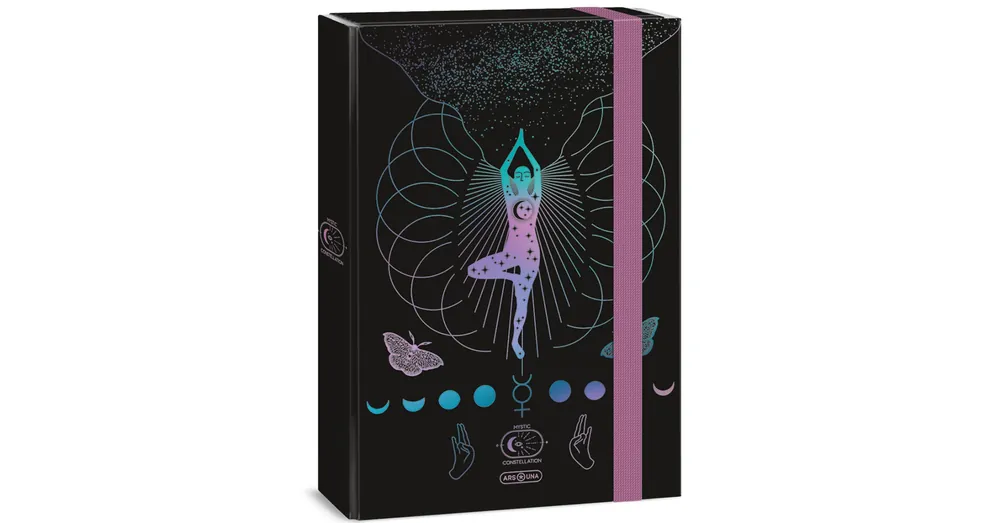 Biztonságos fizetés Ars Una Mystic Constellation A/4 füzetbox