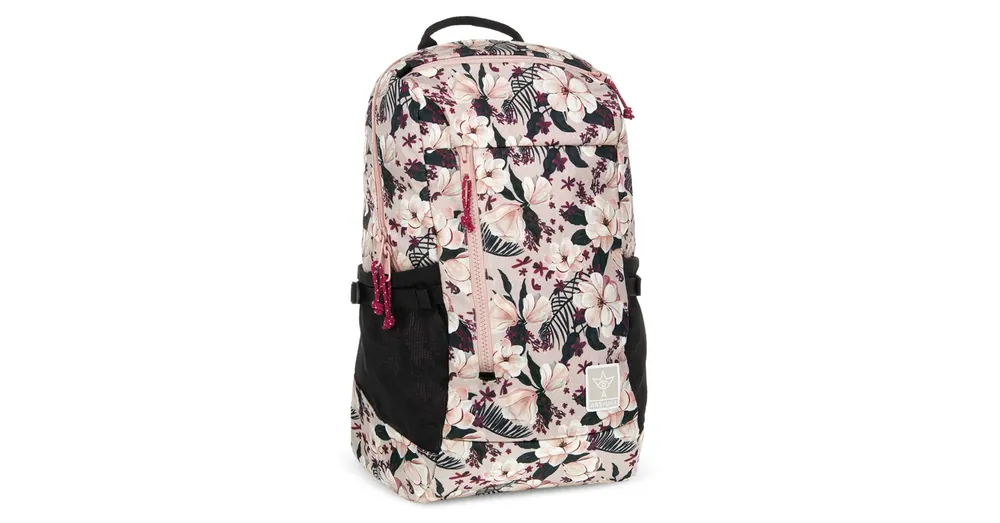 Ars Una Flowery Pink AU-17 iskolatáska, hátizsák 32×47×18 cm Népszerű