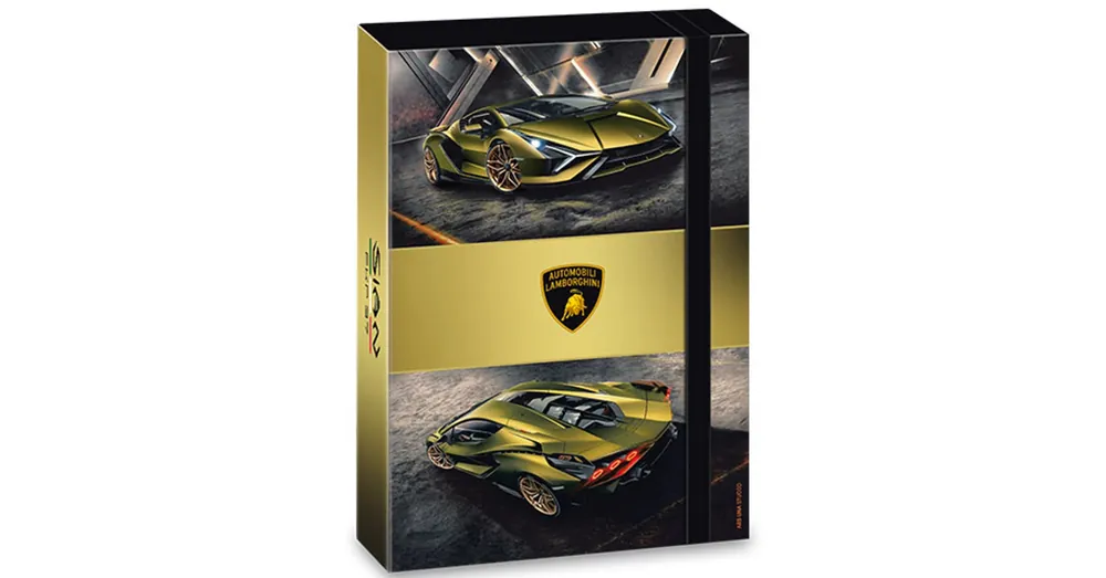 Biztonságos vásárlás Ars Una Lamborghini Sian gumis füzetbox A/4-es