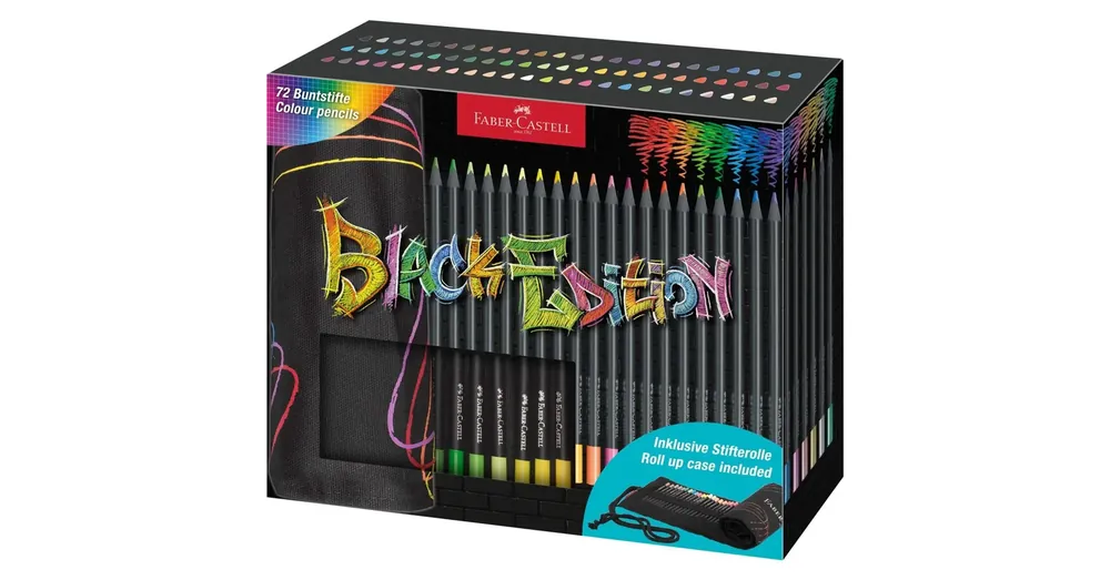 Korlátozott ajánlat Faber-Castell Black Edition színes ceruza szett 72 db-os