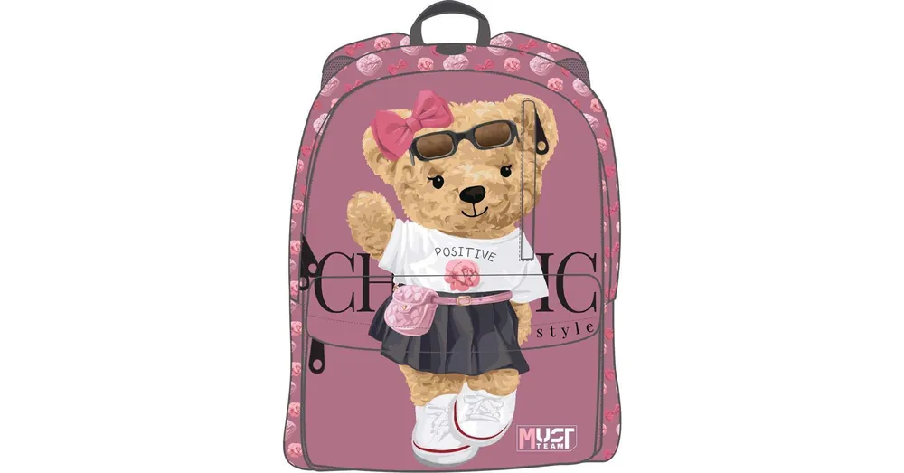 Vásárlói kedvenc Luna Must Team Chic Style lekerekített iskolatáska, hátizsák 32×17×42 cm