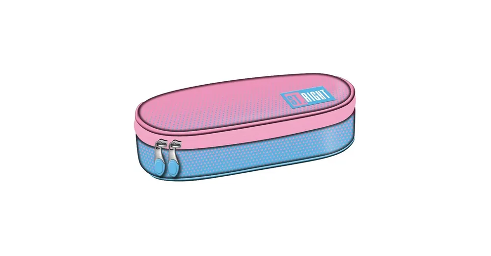 St.Right Pink Blue Gradient ovális tolltartó PC01 23×9,5×6 cm Kihagyhatatlan ajánlat