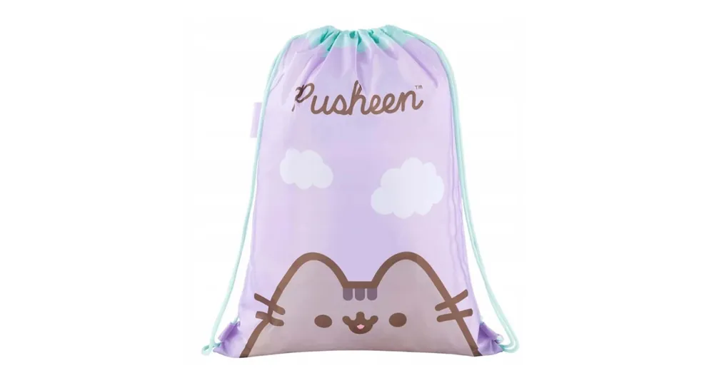 Expressz kézbesítés Pusheen lila tornazsák, sportzsák 43×34 cm