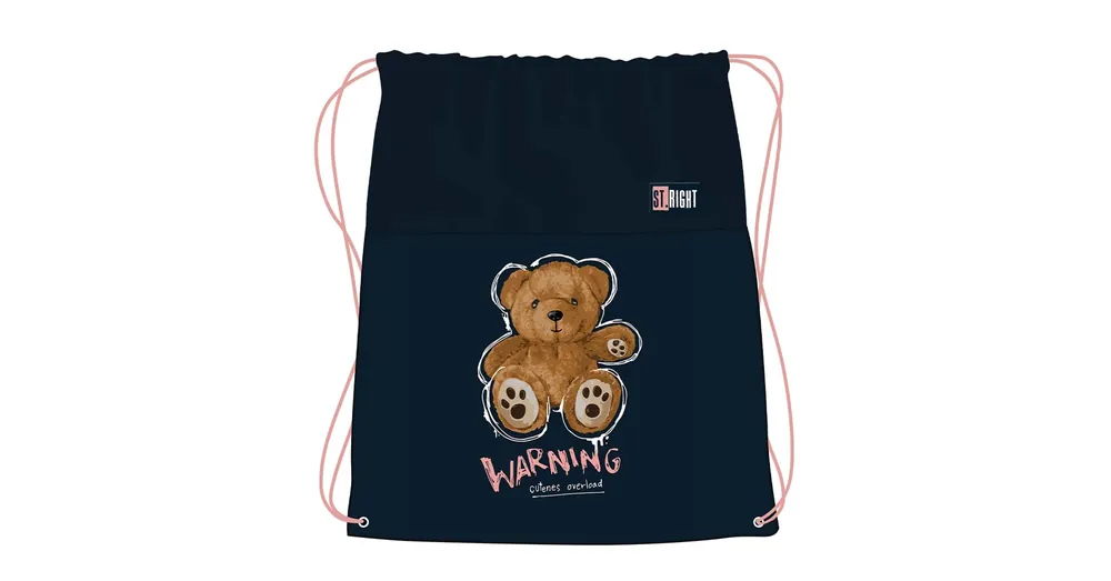 St.Right Teddy Bear tornazsák, sportzsák 43×34 cm Alacsony ár