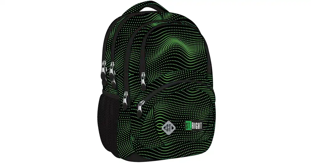 Azonnal elérhető St.Right Green Halfton ergonomikus iskolatáska, hátizsák BP05 42×30×19 cm