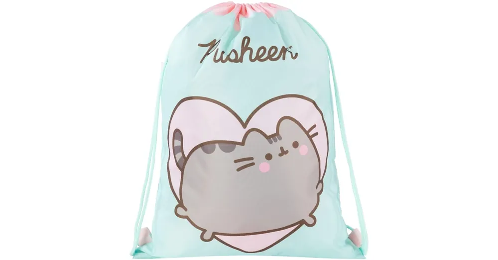 Pusheen menta tornazsák, sportzsák 34×43 cm Legkelendőbb