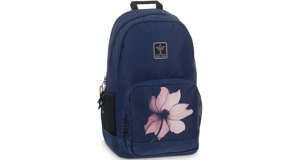 Bestseller Ars Una Pink Shade virágos AU-14 iskolatáska, hátizsák 32×51×25 cm